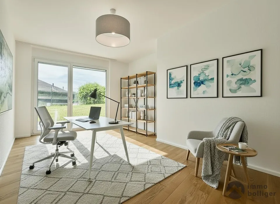 Nouveauté construction au bord de la forêt - appartement moderne au rez-de-chaussée