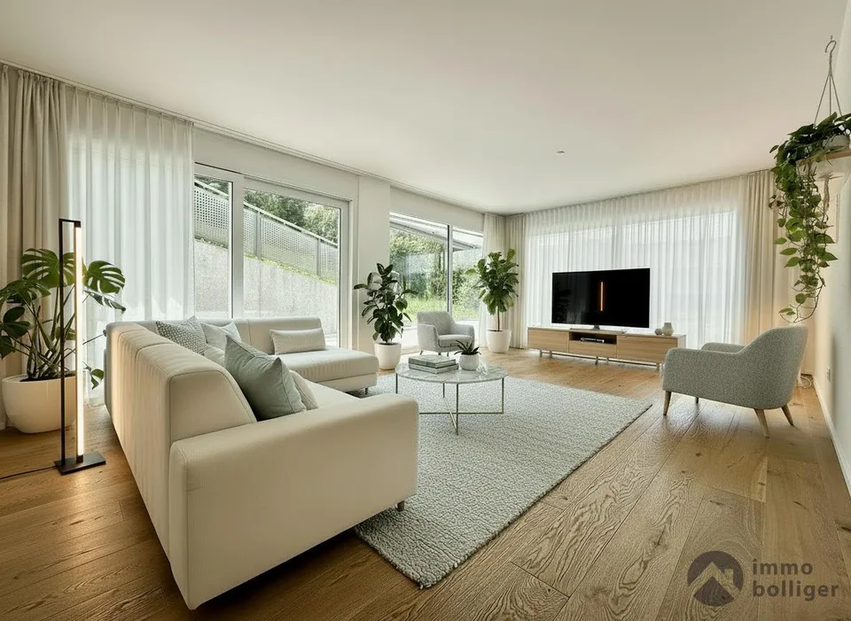 Nouveauté construction au bord de la forêt - appartement moderne au rez-de-chaussée