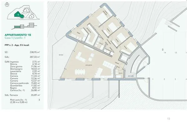 Montagnola: Appartement 5.5 pièces – photo 11 sur 11