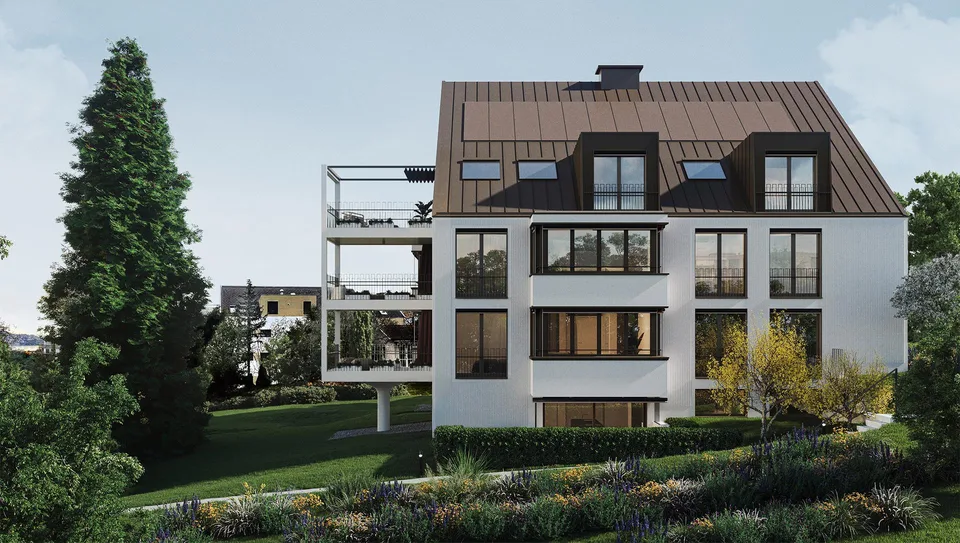 EQUINOX76 - Appartamento con giardino in una posizione privilegiata su una collina