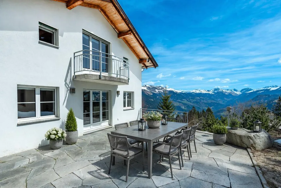 Brambrüesch: Ferienhaus in naturnaher Lage mit schöner Aussicht