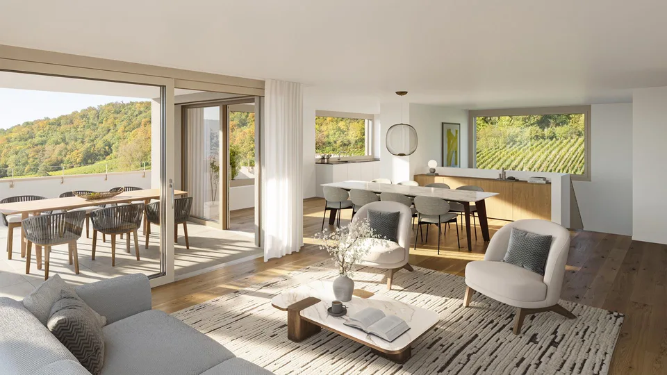 Living with a wide view - Rebbergstrasse 24 in Wettingen