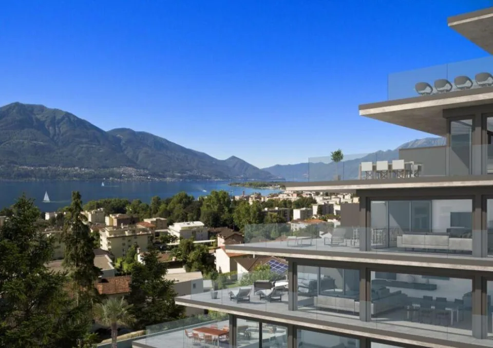 Minusio: prezioso appartamento di vacanza 2,5 locali nella Residenz...