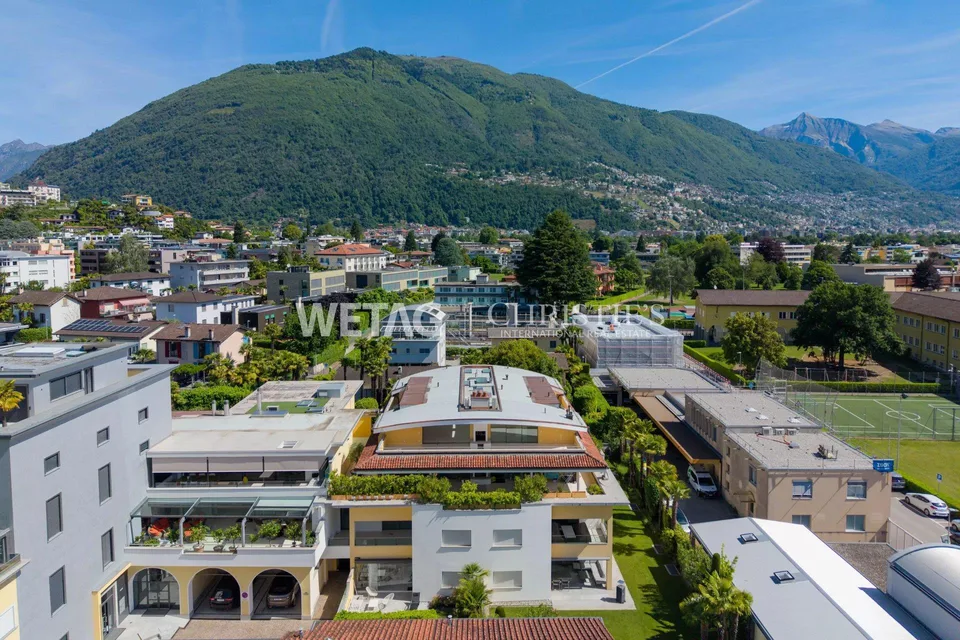 Ascona: Elegantes Luxus-Penthouse mit grosszügigen Terrassen in zentraler Lage zu verkaufen – Foto 13 von 13
