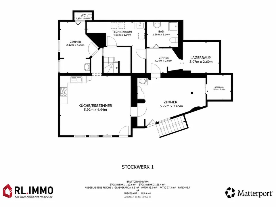 Casa unifamiliare con appartamento annesso in una posizione tranquilla a Buchs in vendita – foto 19 di 20