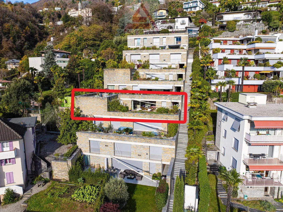 Stilvolle und elegante Wohnung mit Panoramablick auf den Lago Maggiore – Foto 7 von 10