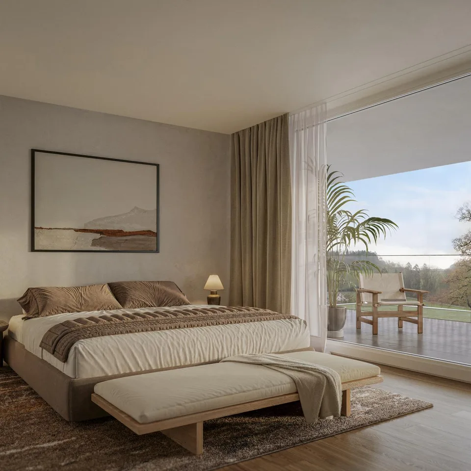 Casa White: ampio appartamento di 5,5 locali all'ultimo piano