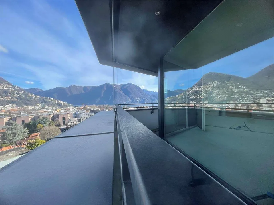 Nuovo Attico 6.5 locali in vendita con Vista Lago a Lugano, posizione