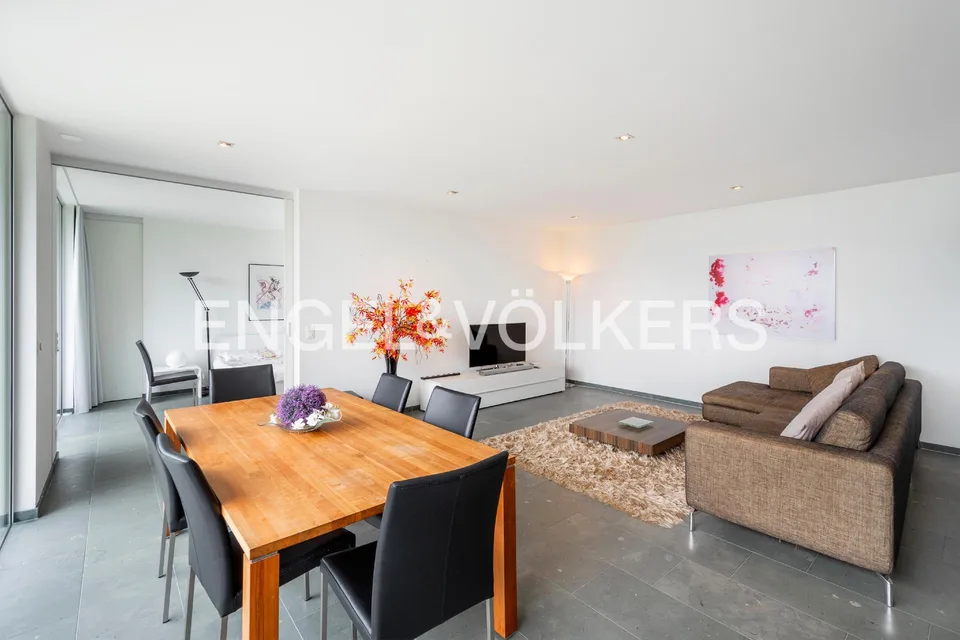 Elegante moderne Wohnung mit Panoramablick