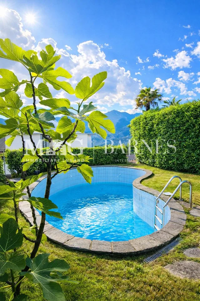 Comano: Appartamento 4.5/5.5 locali con giardino privato e piscina – photo 9 of 9