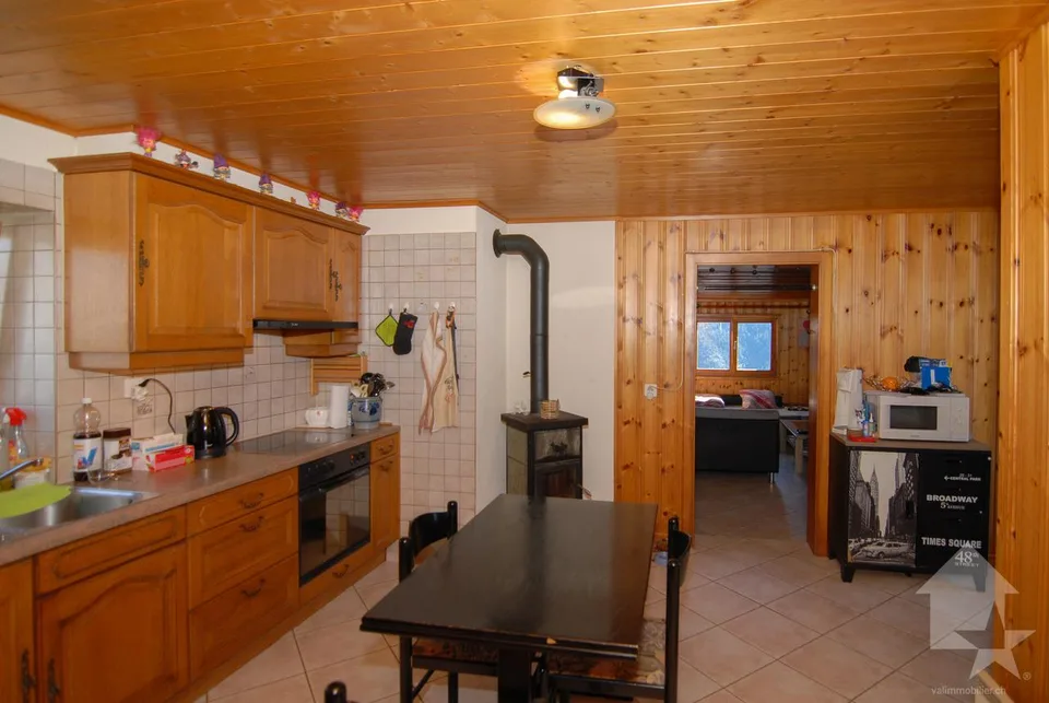 Appartamento di 3.5 locali a Vex, quartiere delle Prasses