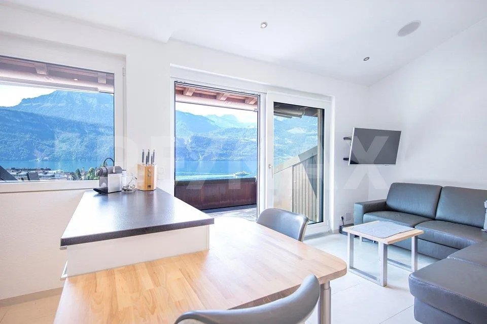 Modern New Residential Studio with Unmatched Lake and Mountain View, 6442 Gersau SZ