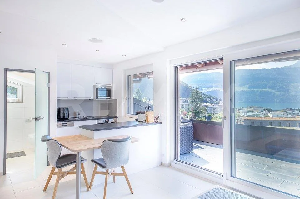 Modern New Residential Studio with Unmatched Lake and Mountain View, 6442 Gersau SZ
