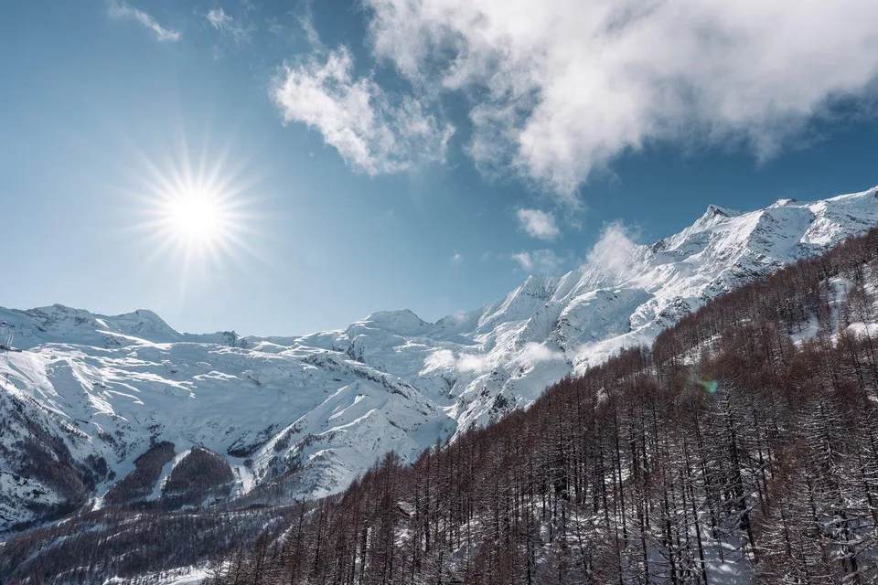 Luxuriöses Chalet mit Panoramablick über Saas-Fee
