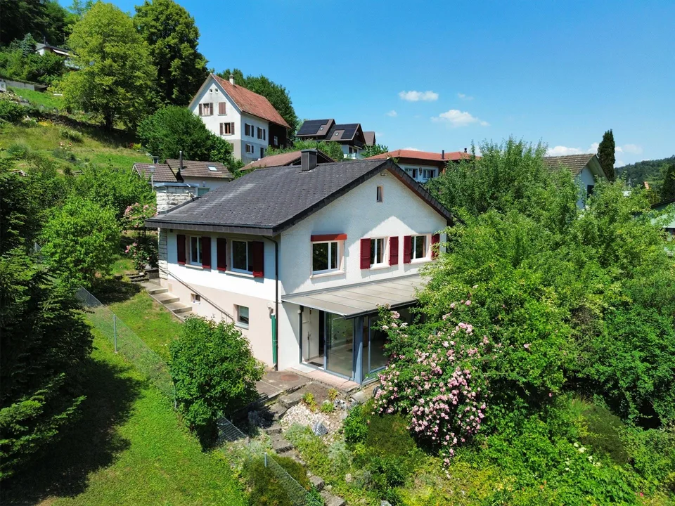 Wohnen im Grünen – 4.5-Zimmer Einfamilienhaus in Bärschwil