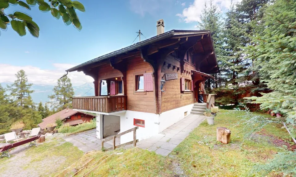 Magnifique chalet vue panoramique montagnes et lac
