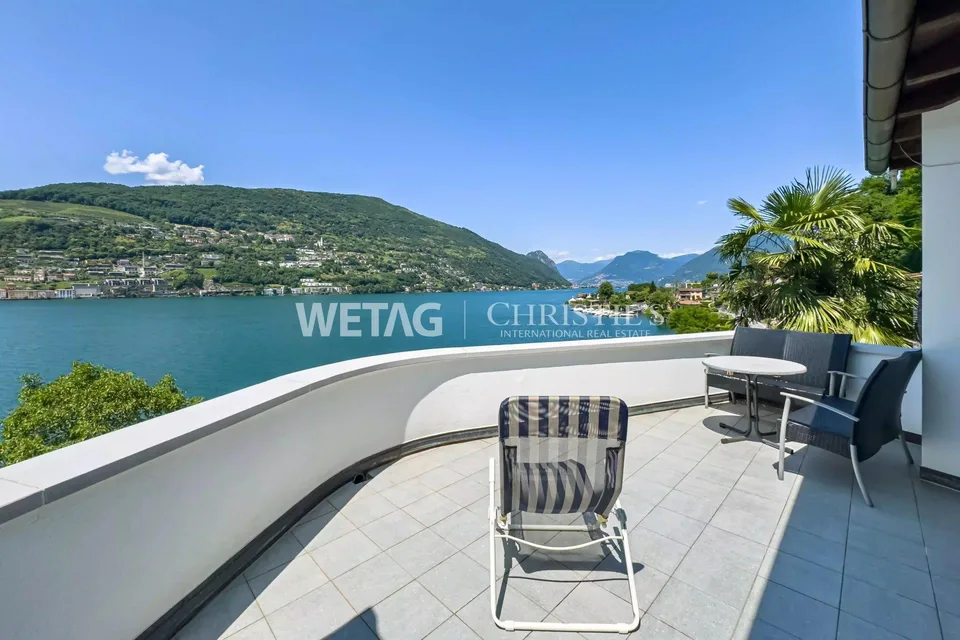 Lugano-Brusino Arsizio: Villa accogliente con vista lago splendida in vendita - ideale come abitazione vacanziera – foto 6 di 10