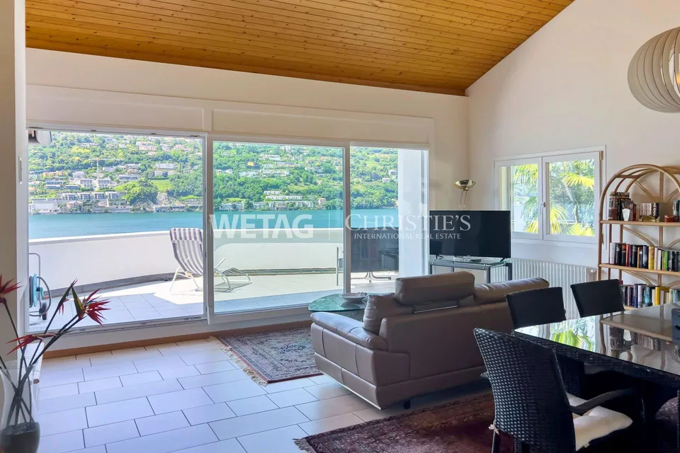Lugano-Brusino Arsizio: Villa accogliente con vista lago splendida in vendita - ideale come abitazione vacanziera – foto 7 di 10