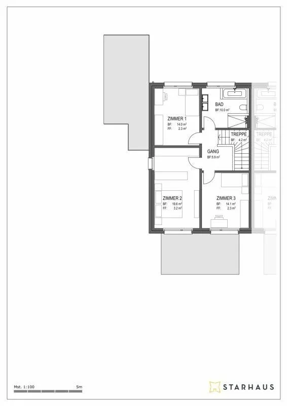 Doppeleinfamilienhaus mit Sicht in die Weinberge – Foto 7 von 13