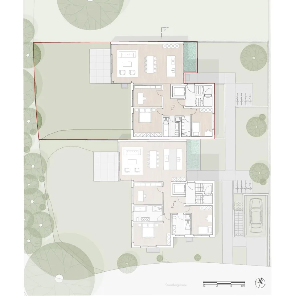 Neubau Dinkelbergstrasse, Wohnung 2 - Gartenwohnung – Foto 9 von 10