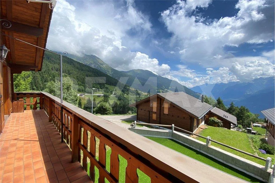 Chalet con vista panoramica