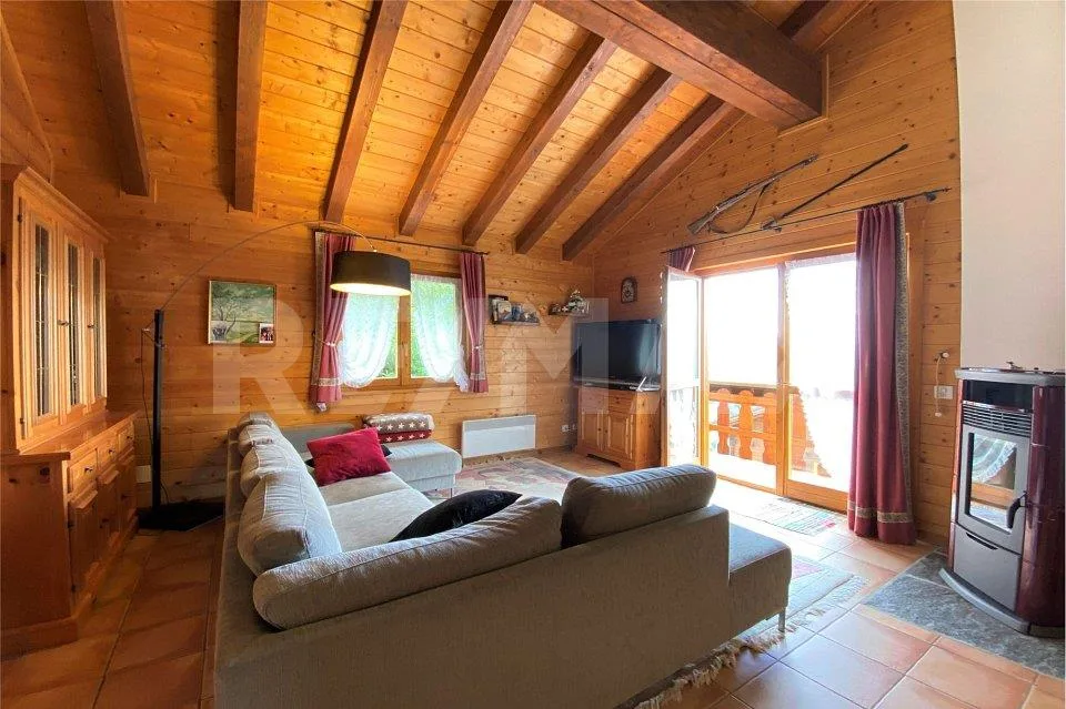 Chalet con vista panoramica