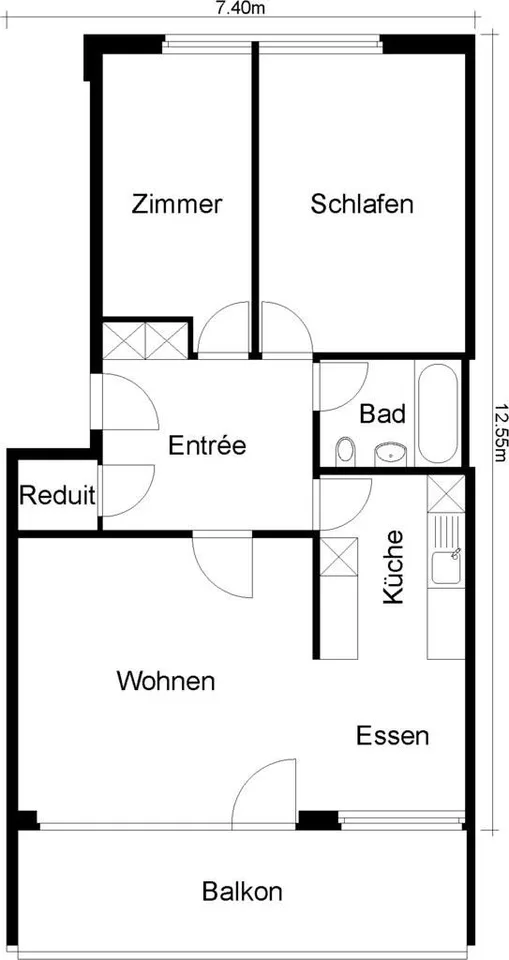 3.5-Zimmer Wohnung an idyllischer Lage im Herzen von Geroldswil
