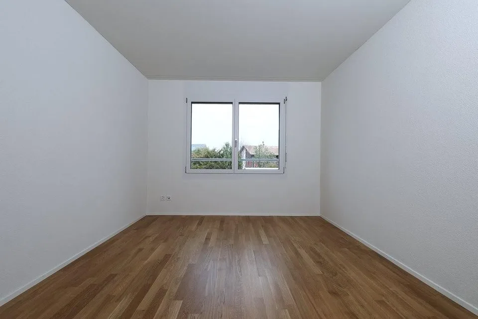 Beautiful living with a view of the green