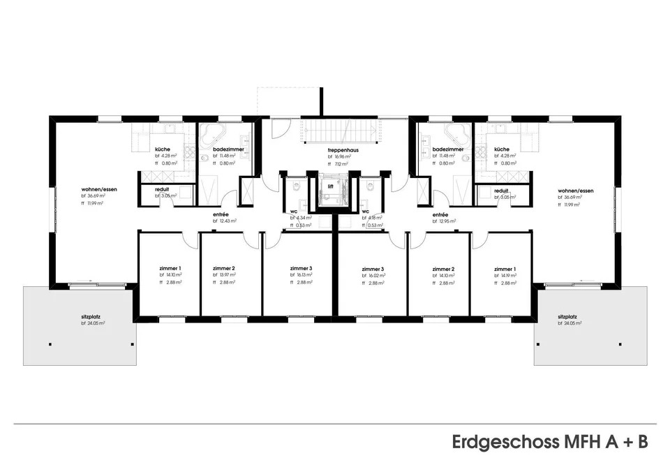 Moderne 4.5 Zimmer-Wohnung 2. Stock an ruhiger Lage -Erstvermietung – Foto 24 von 33
