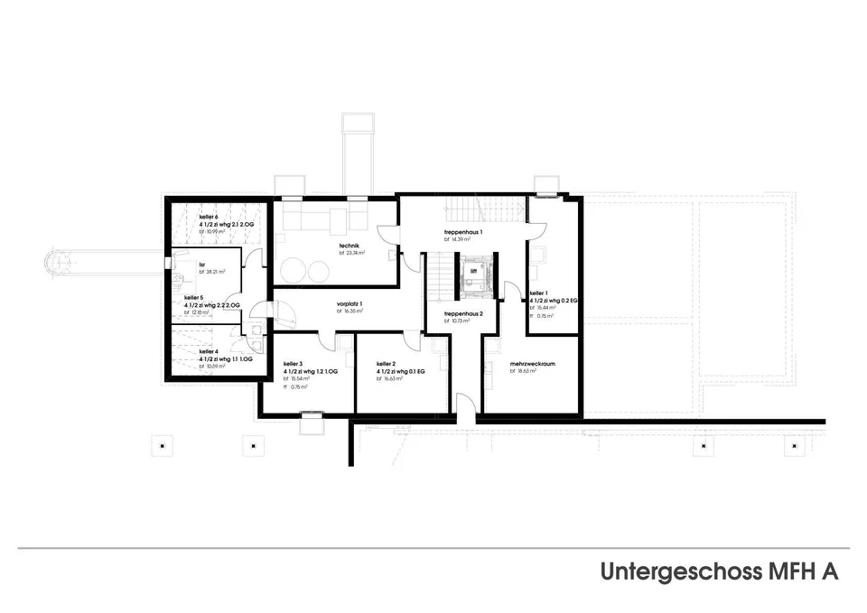 Moderne 4.5 Zimmer-Wohnung 2. Stock an ruhiger Lage -Erstvermietung – Foto 25 von 33