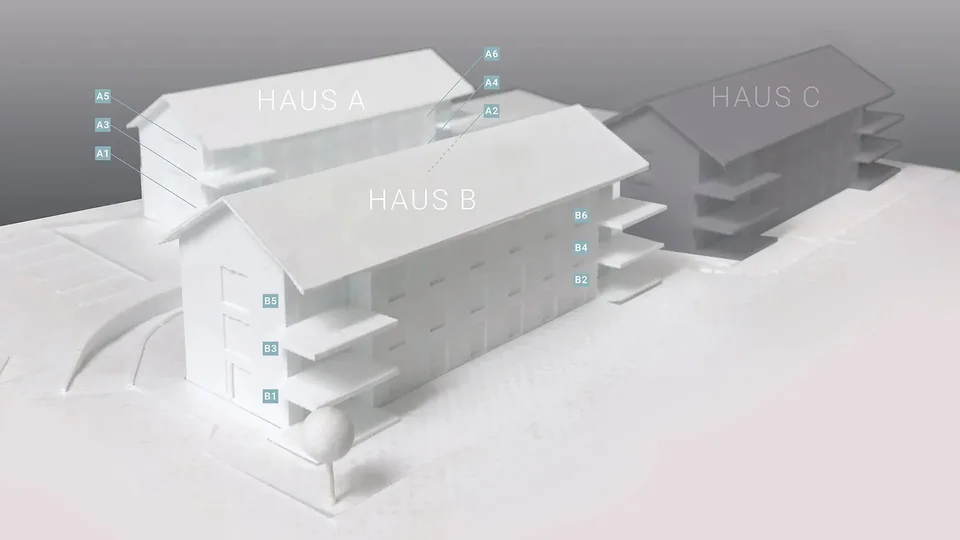 Moderne 4.5 Zimmer-Wohnung 2. Stock an ruhiger Lage -Erstvermietung