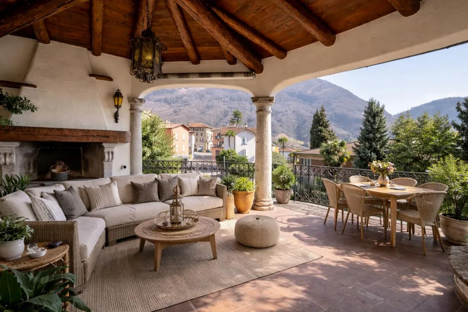Elegante Villa in Stile Mediterraneo con Vista Mozzafiato sul Golfo... – Foto 11 von 16
