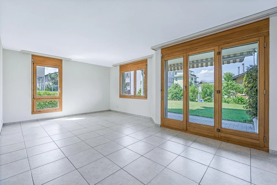 Charmante Wohnung mit Garten