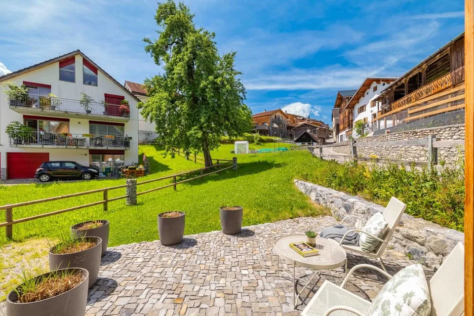 Ferienhaus mit Aussicht und moderner Architektur in Seewis