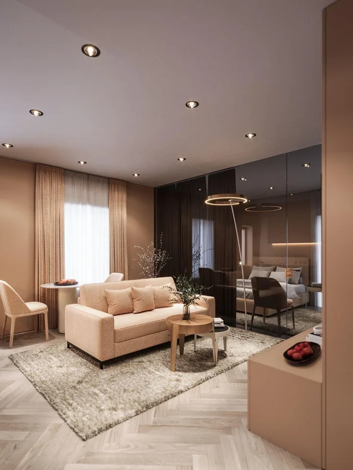 Moderne, kernsanierte und vollmöblierte 2- 2.5-Zimmer-Appartements ...