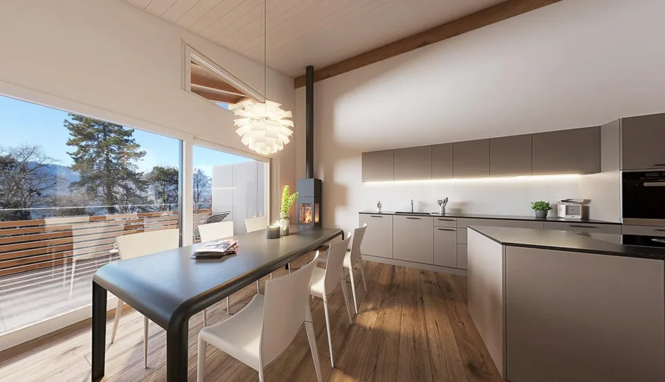 4.5 Zimmer-Dachwohnung in Gunten (Sigriswil)