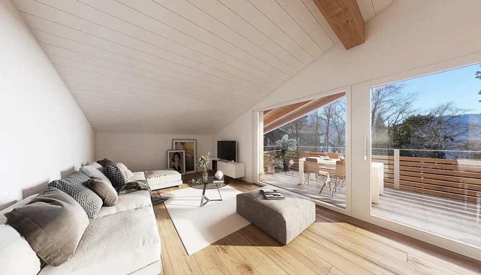 4.5 Zimmer-Dachwohnung in Gunten (Sigriswil)
