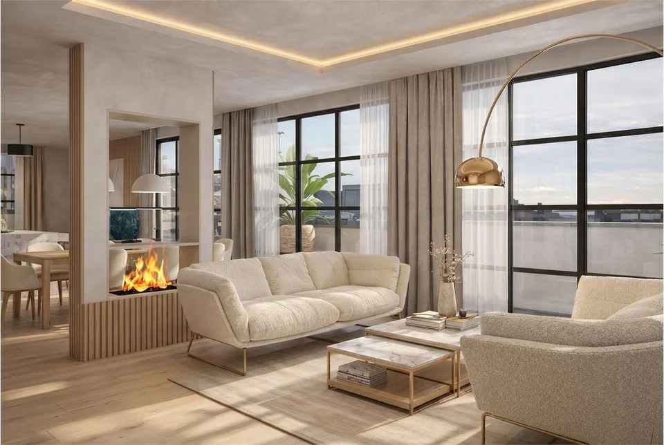 Prestigious panoramic attic with covered terraces - Lugano