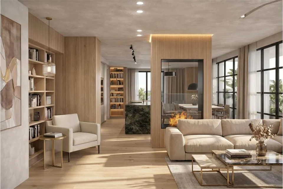 Prestigious panoramic attic with covered terraces - Lugano