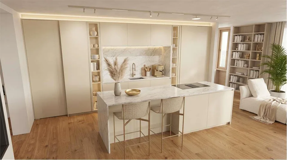 Prestigious panoramic attic with covered terraces - Lugano