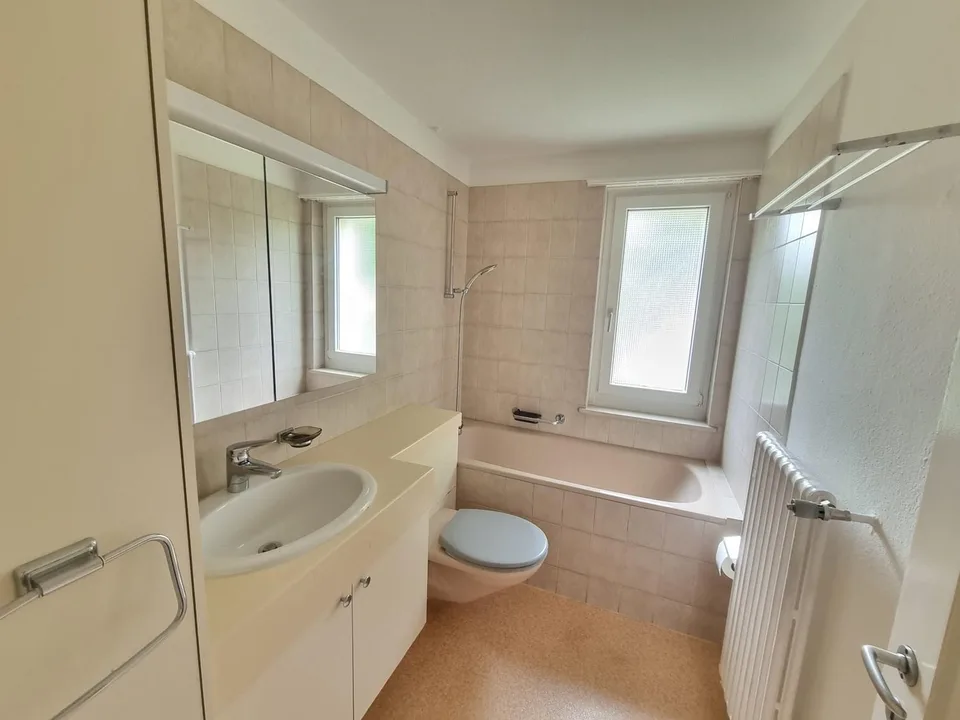 Grand appartement confortable de 4,5 pièces avec un excellent espace de jardin