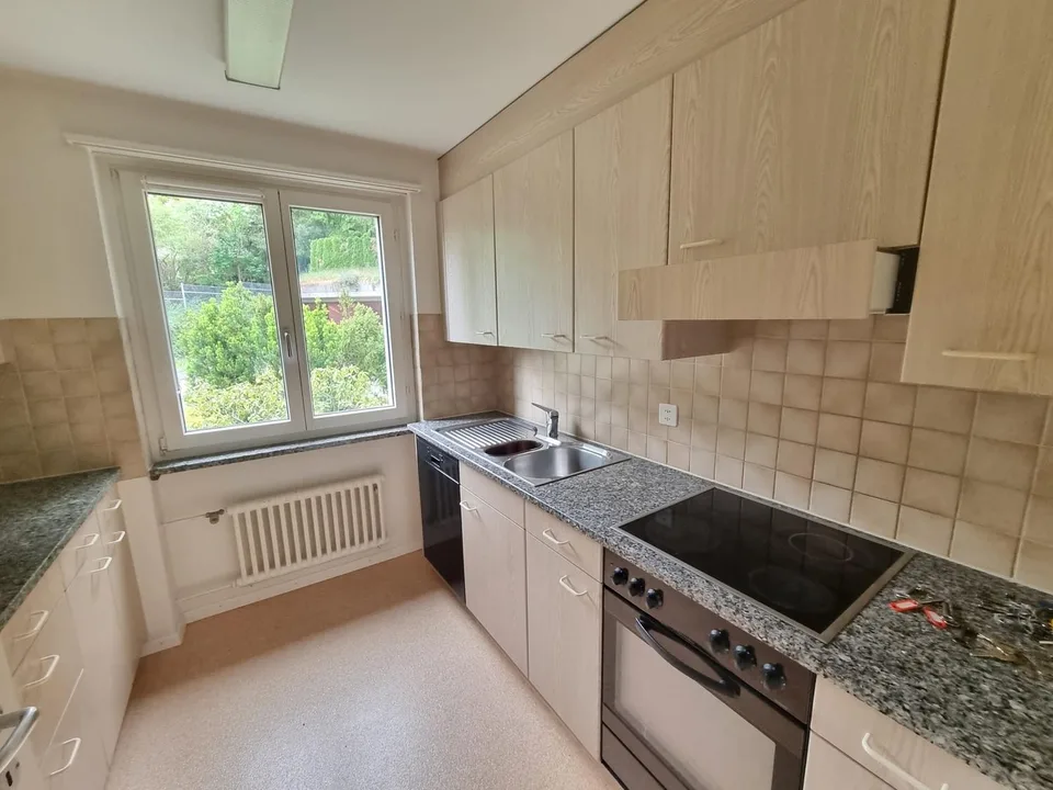 Grand appartement confortable de 4,5 pièces avec un excellent espace de jardin