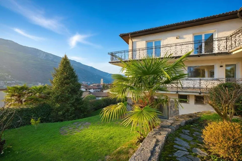 Villa panoramique sur le Lago Ceresio avec grand jardin