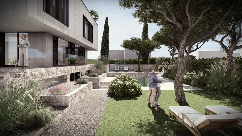 Luxuriöse Gartenwohnung auf höchstem Niveau, Privatsphäre & Explizität