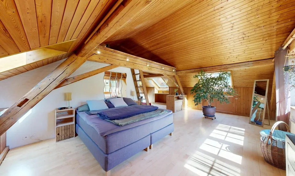 Casa storica con 6 stanze e appartamento con vista