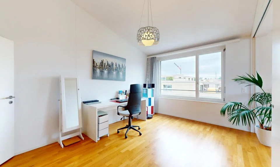 Luce, Spazio e Vista – Elegante attico di 3,5 stanze