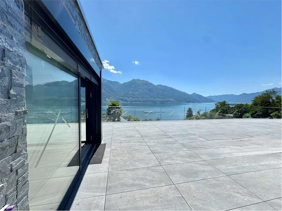 Attico di lusso 5.5 NUOVO Minusio vista lago