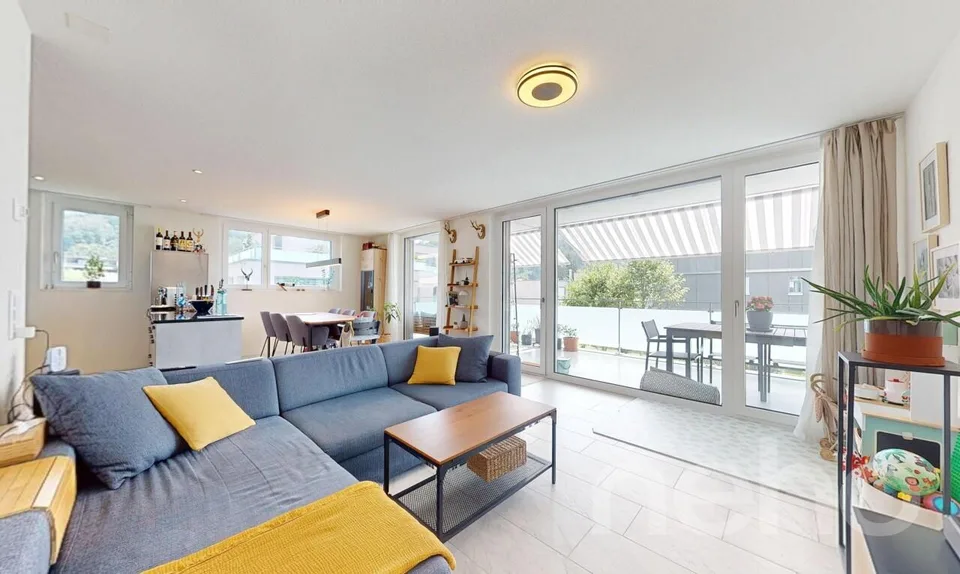 Appartement familial avec grande terrasse à Interlaken