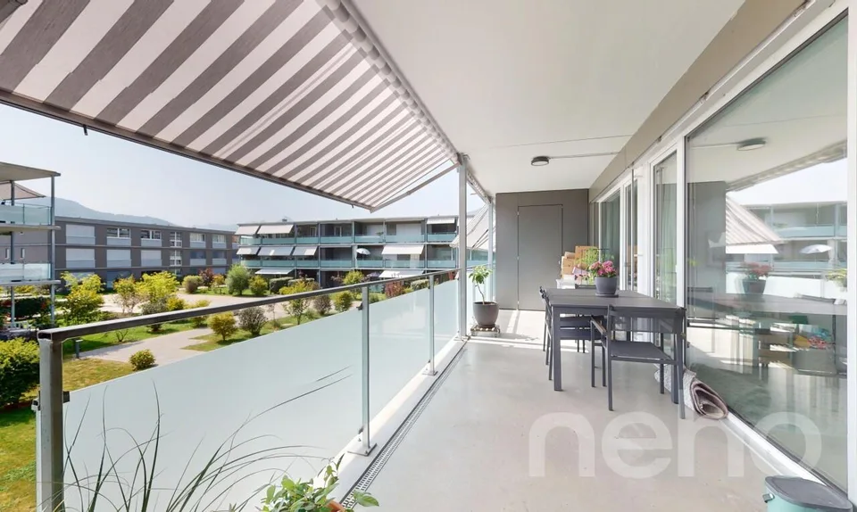Appartement familial avec grande terrasse à Interlaken