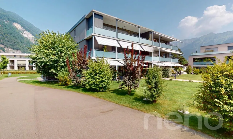 Familienfreundliche Wohnung mit grosser Terrasse in Interlaken